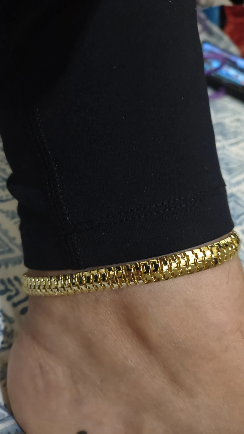 Gold Tone Chain Ankle Bracelet - photo 4