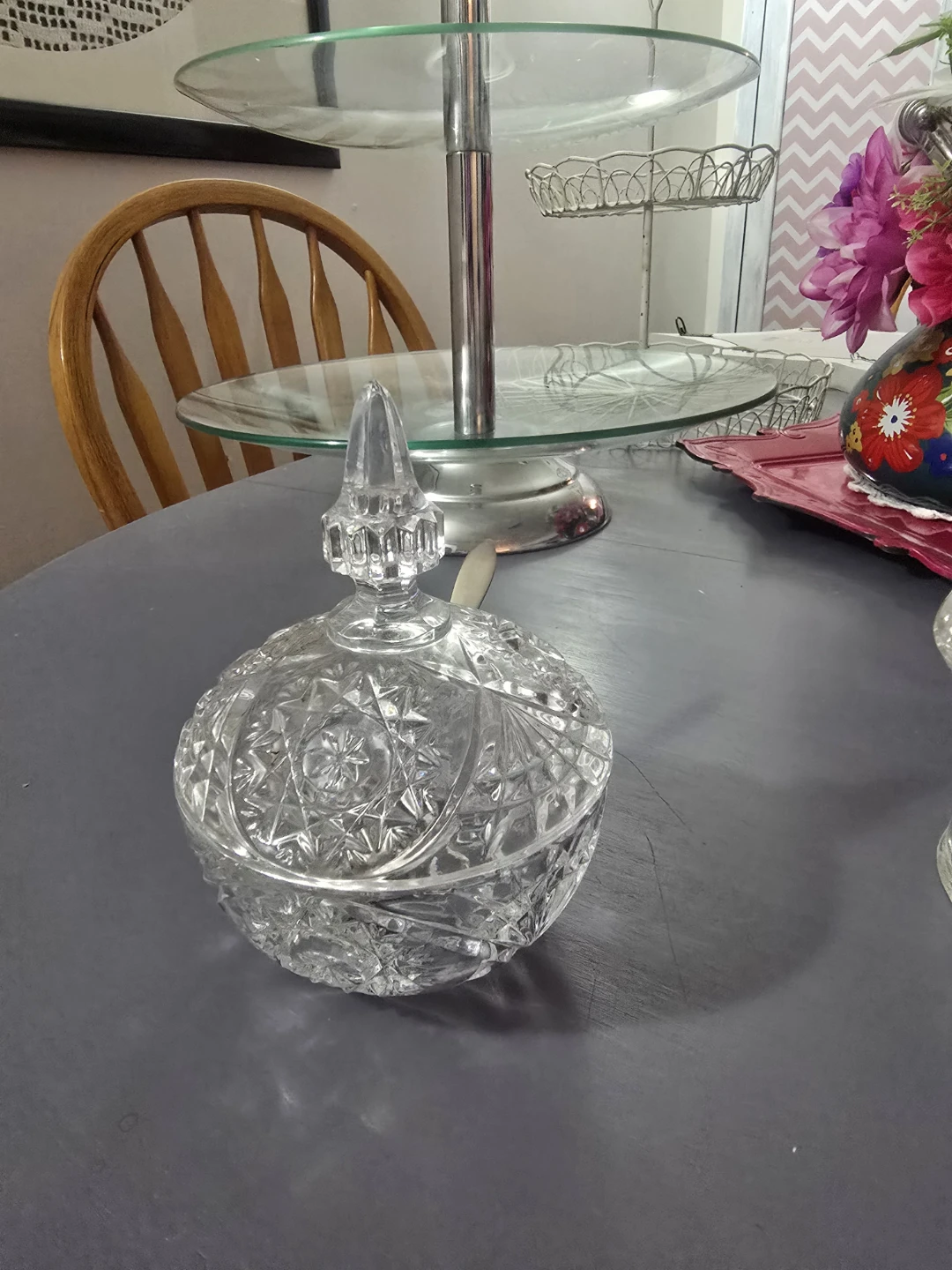 Crystal Candy Dish Set - photo 2