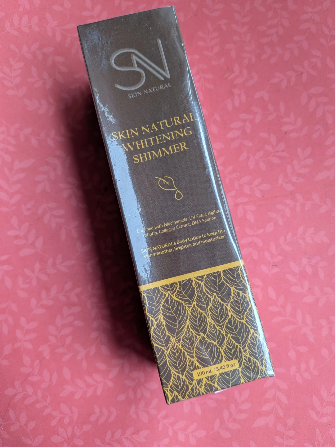 SKIN NATURAL Whitening Shimmer Body Lotion 100ml