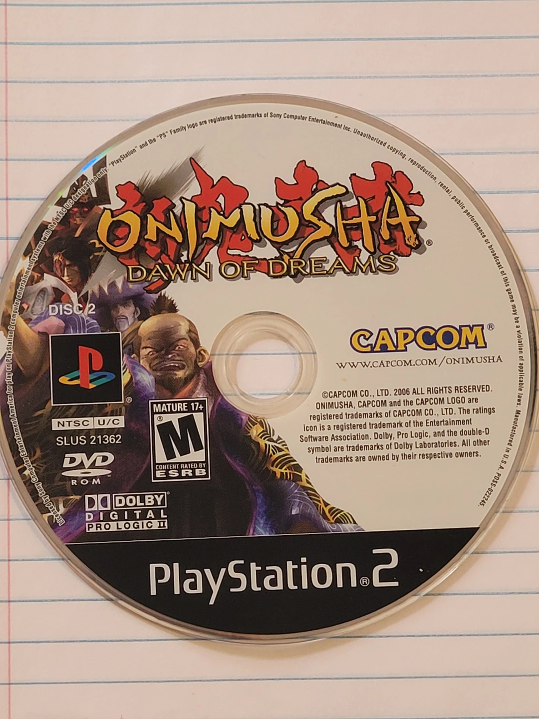Onimusha: Dawn of Dreams PlayStation 2 Game - photo 4