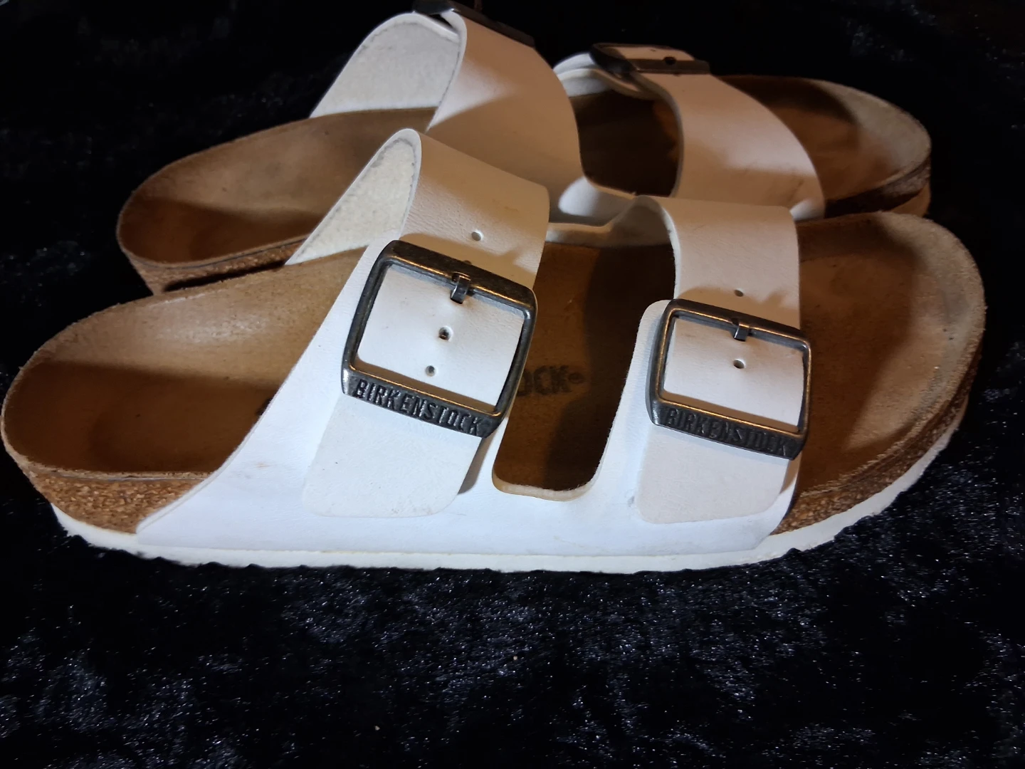 Birkenstock Arizona Sandals White Size 40