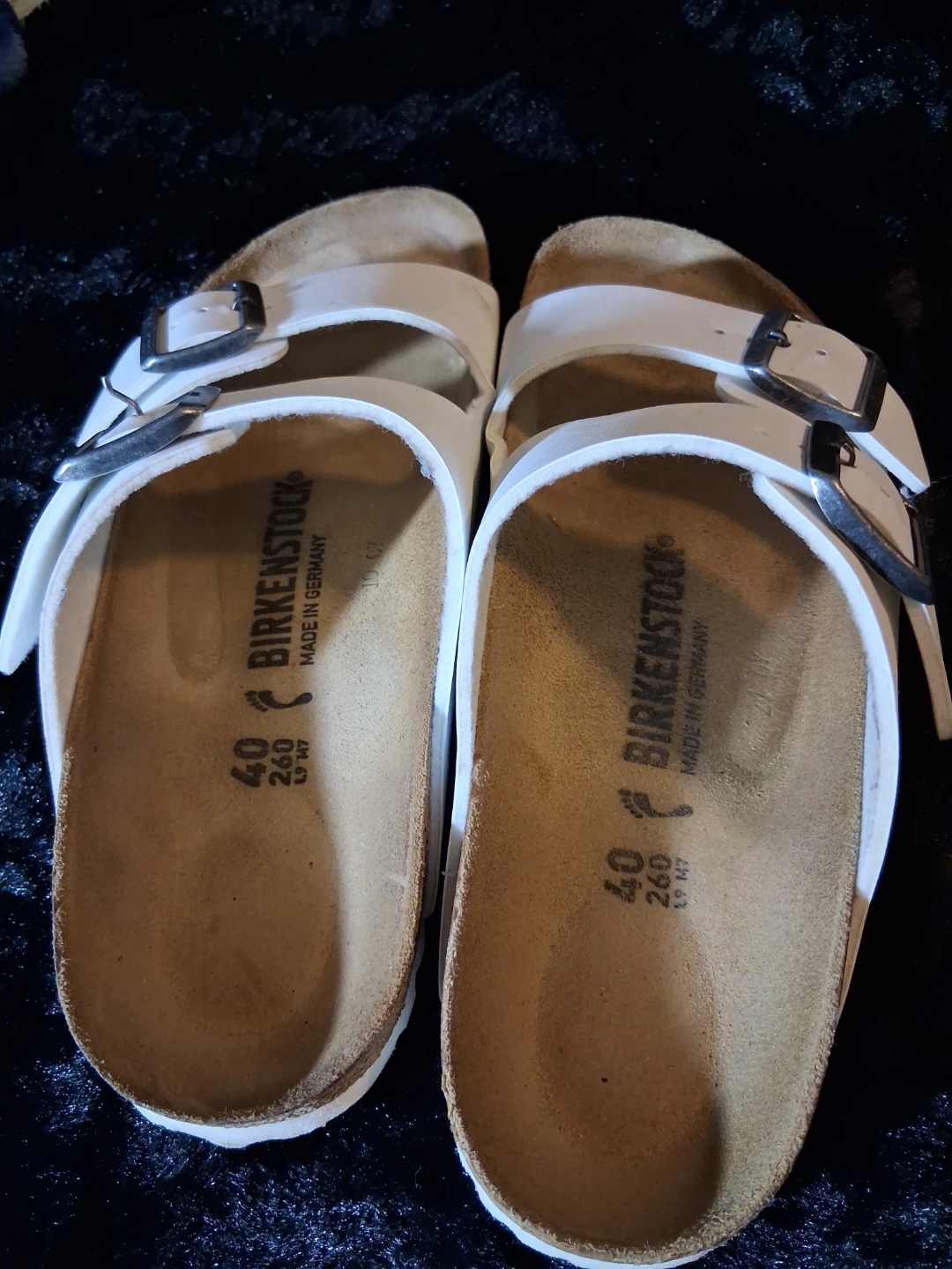 Birkenstock Arizona Sandals White Size 40 - photo 3