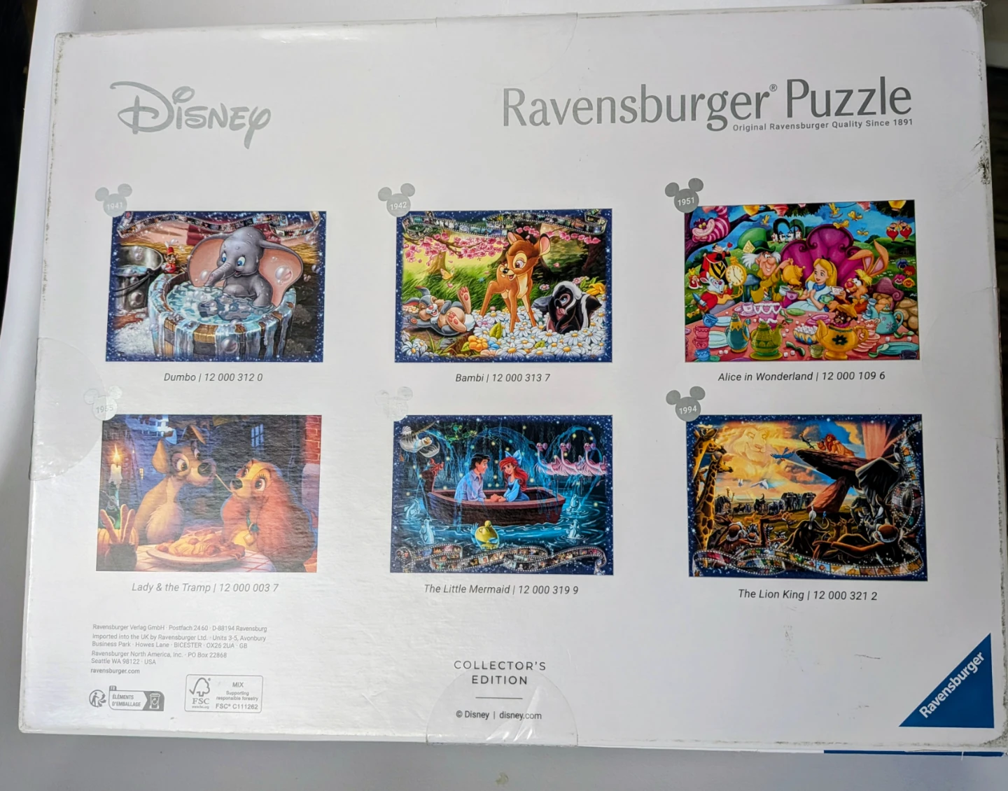 BNew Ravensburger Disney Aristocats Collector's Edition Puzzle - photo 4