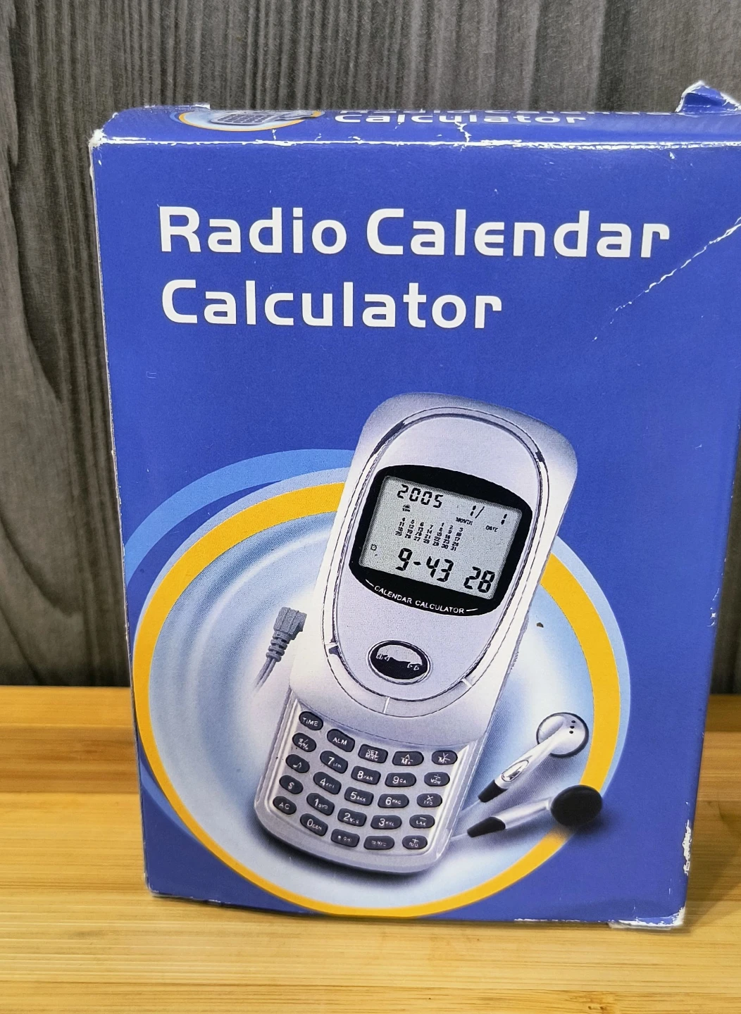 Radio Calendar Calculator with Earphones - photo 2