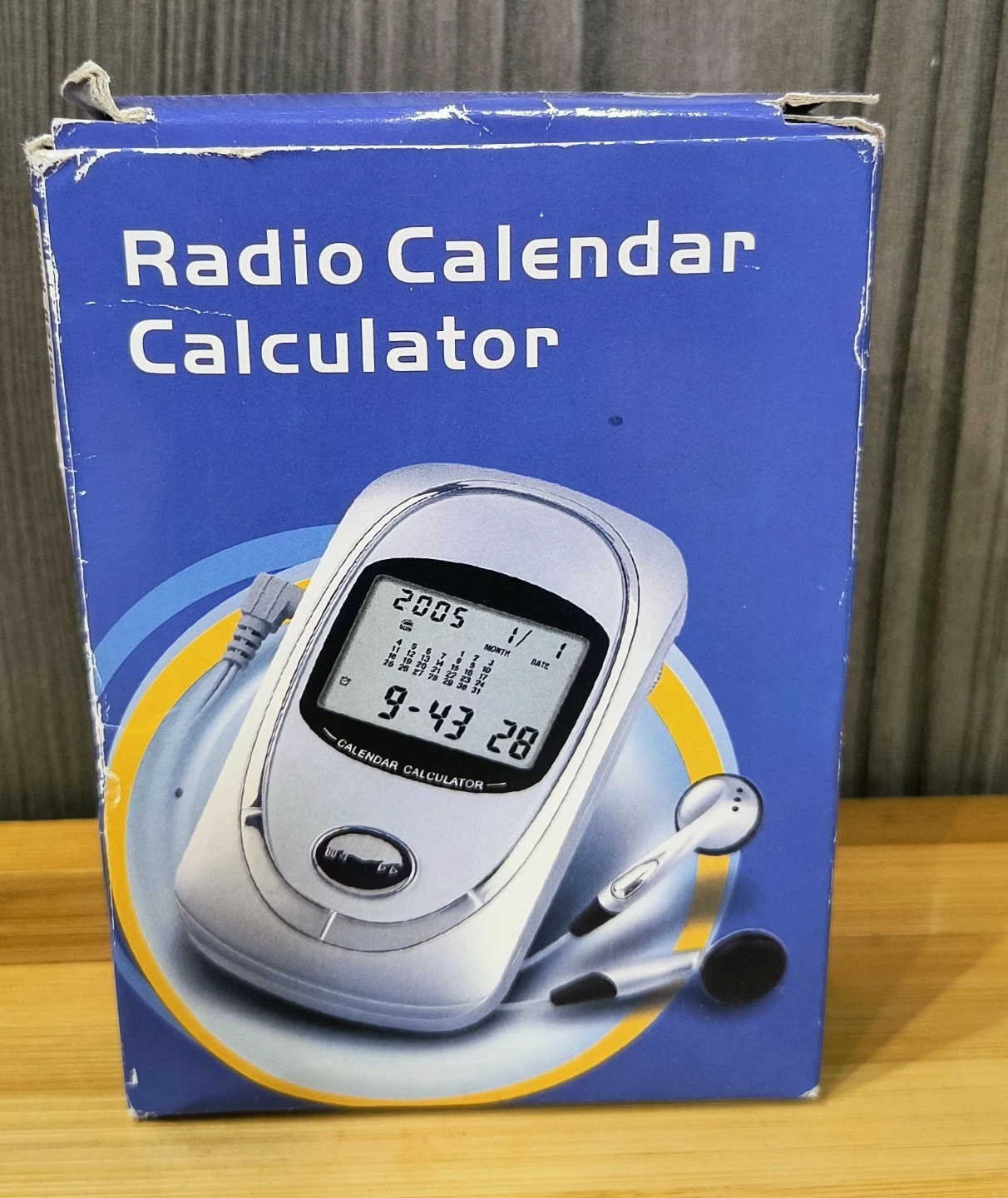 Radio Calendar Calculator with Earphones - photo 3