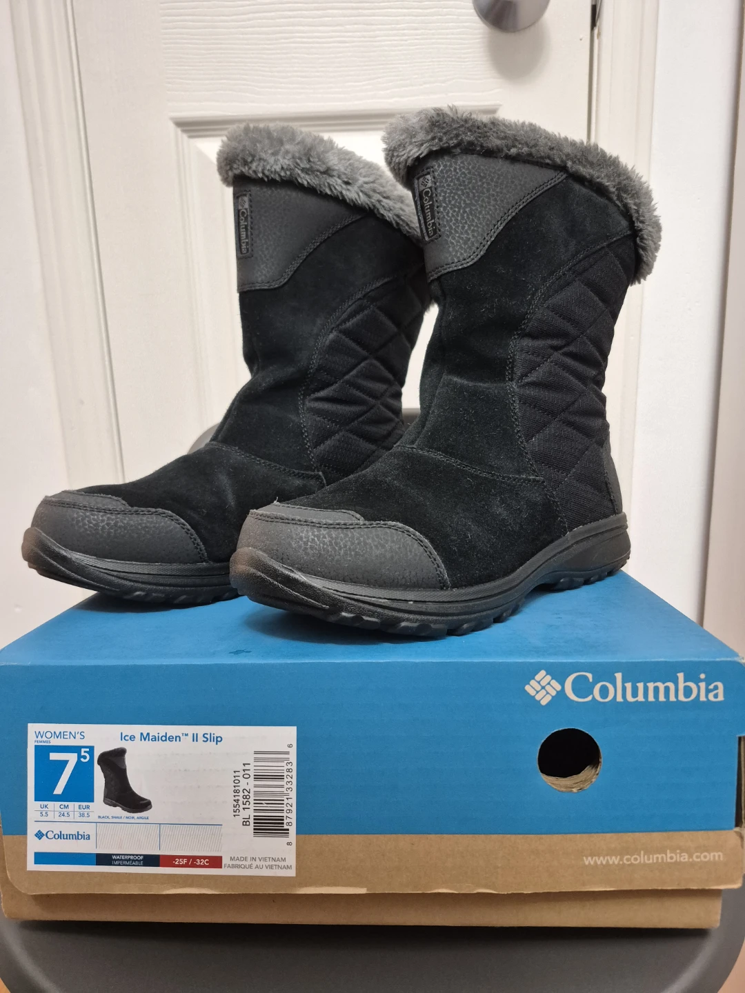 Columbia Ice Maiden II Slip Women's Winter Boots Size 7