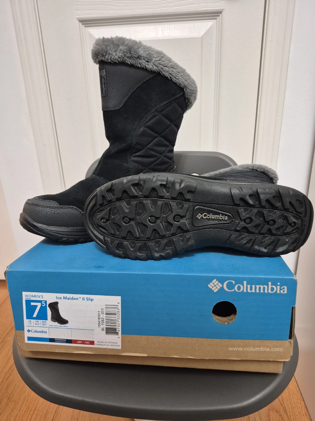 Columbia Ice Maiden II Slip Women's Winter Boots Size 7 - photo 2