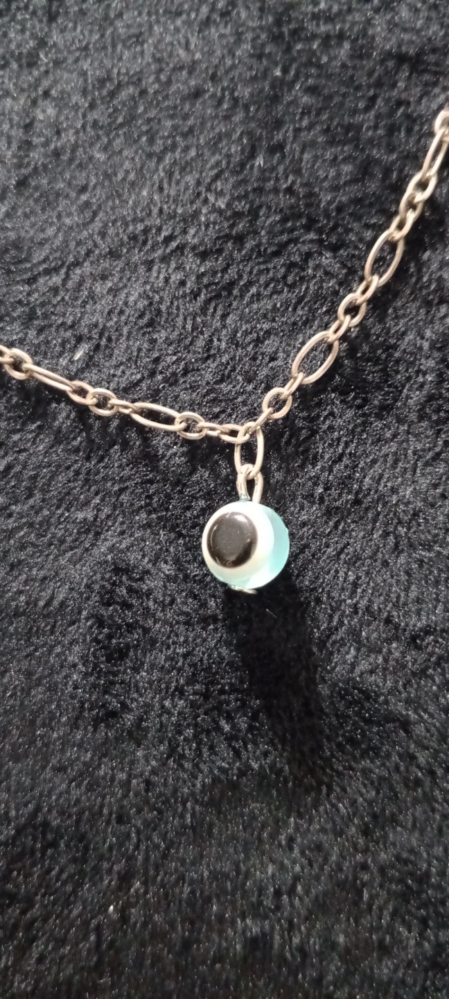 Evil Eye Charm Necklace - photo 2