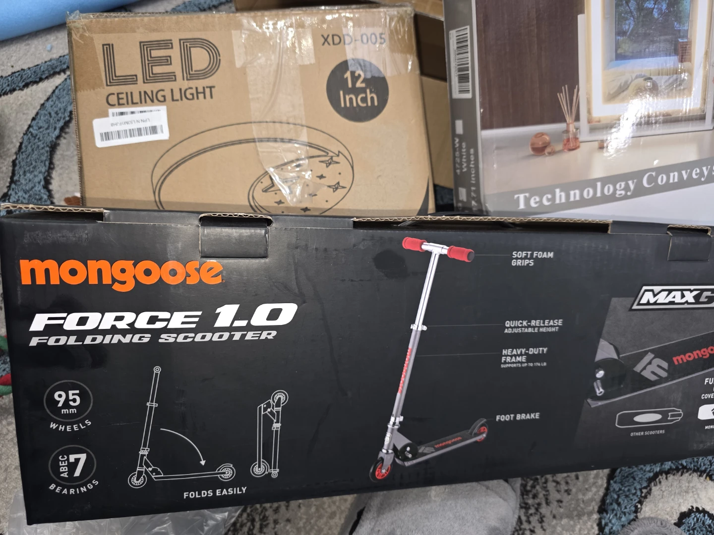 Mongoose Force 1.0 Folding Scooter - photo 3