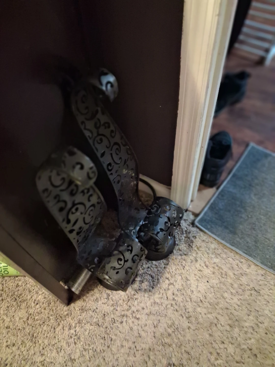 Decorative Metal Scrollwork Piano Pedal Covers