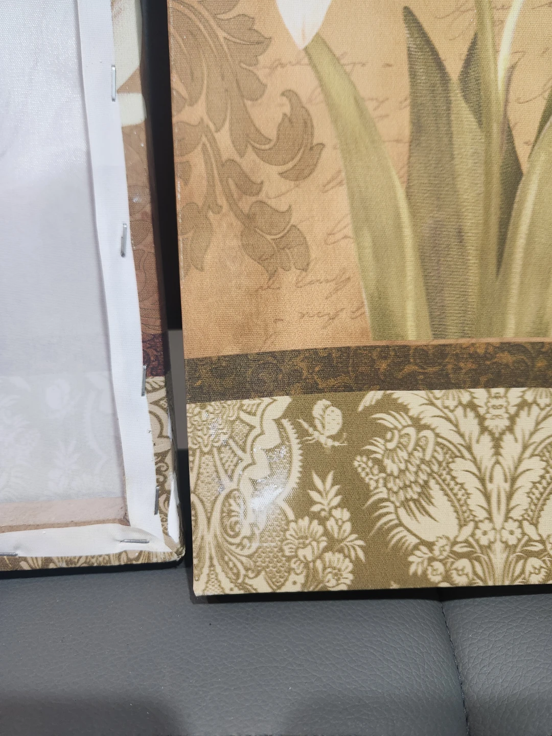 Set of 2 Floral Canvas Wall Art - photo 3