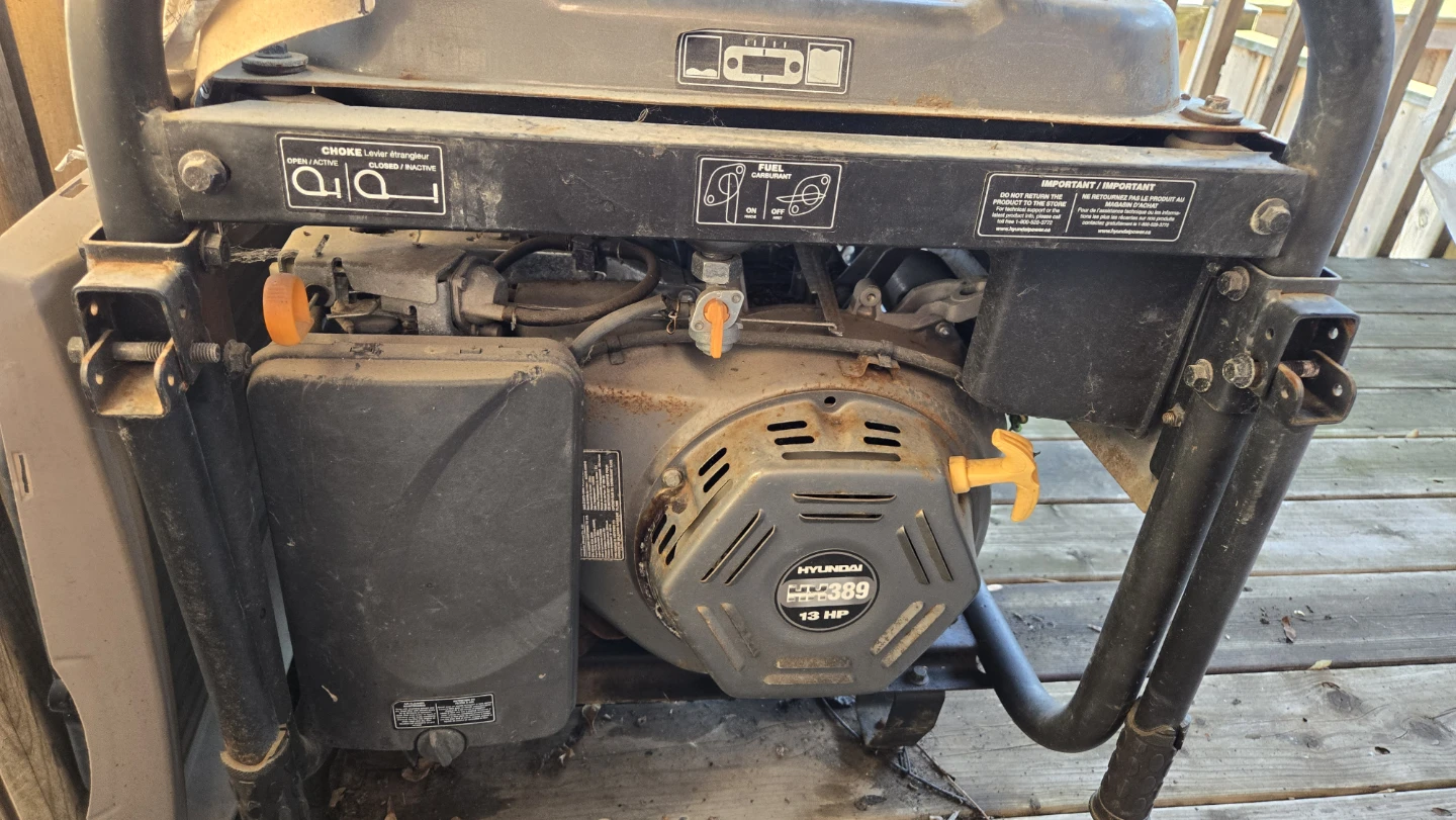 Hyundai 7250W Heavy Duty Generator - photo 5
