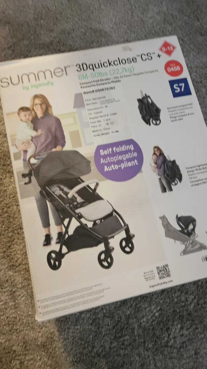 Summer by Ingenuity 3DQuickclose CS+ Stroller