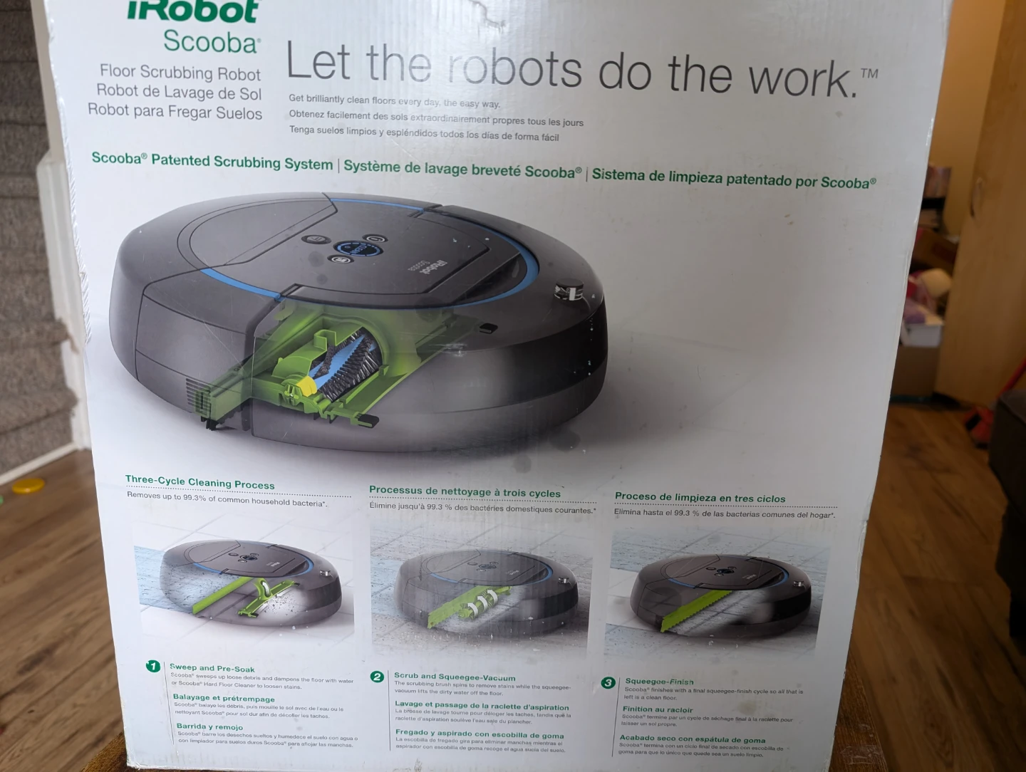 iRobot Scooba 450 Floor Scrubbing Robot - photo 3
