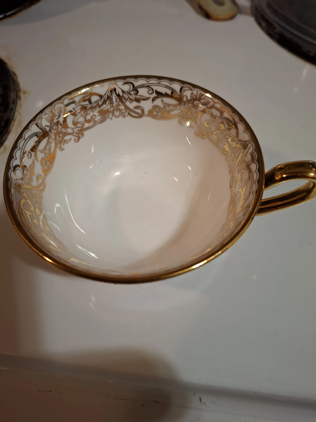 EUART Fine Porcelain "Trading" Bone China Cup
