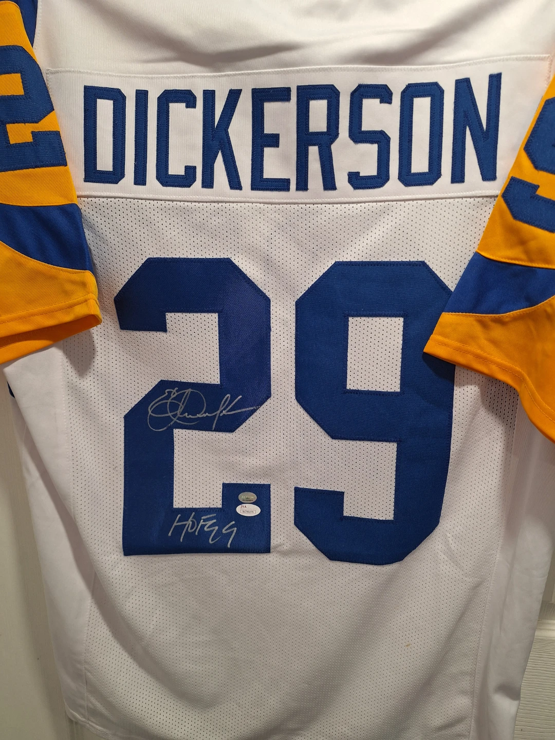 Eric Dickerson Signed #29 Jersey