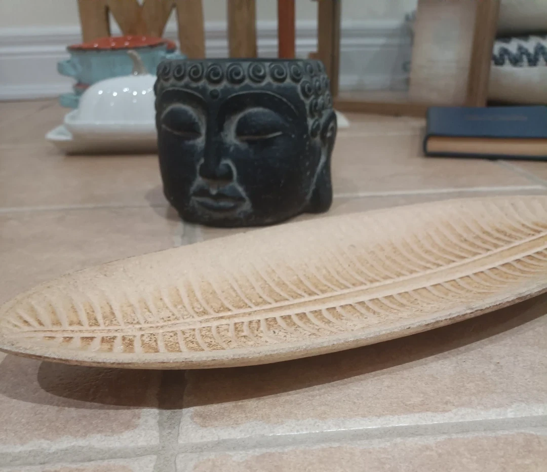 Buddha Head Planter Pot and decorative tray - photo 3