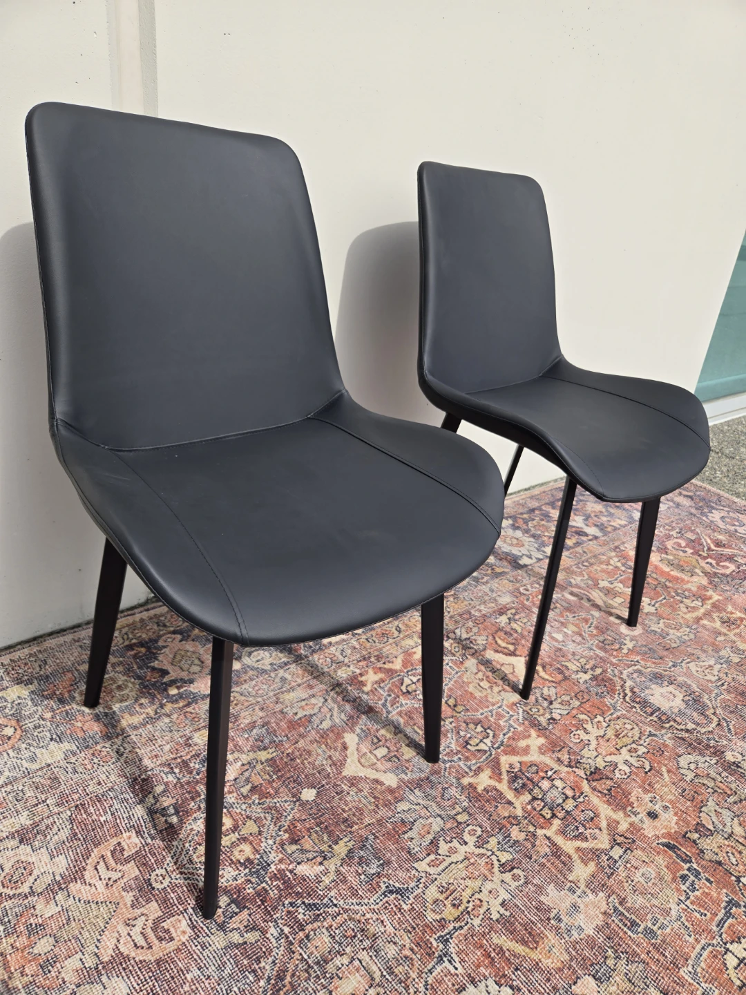 Pair Of Brand New Black Dining Chairs (Price For Both)