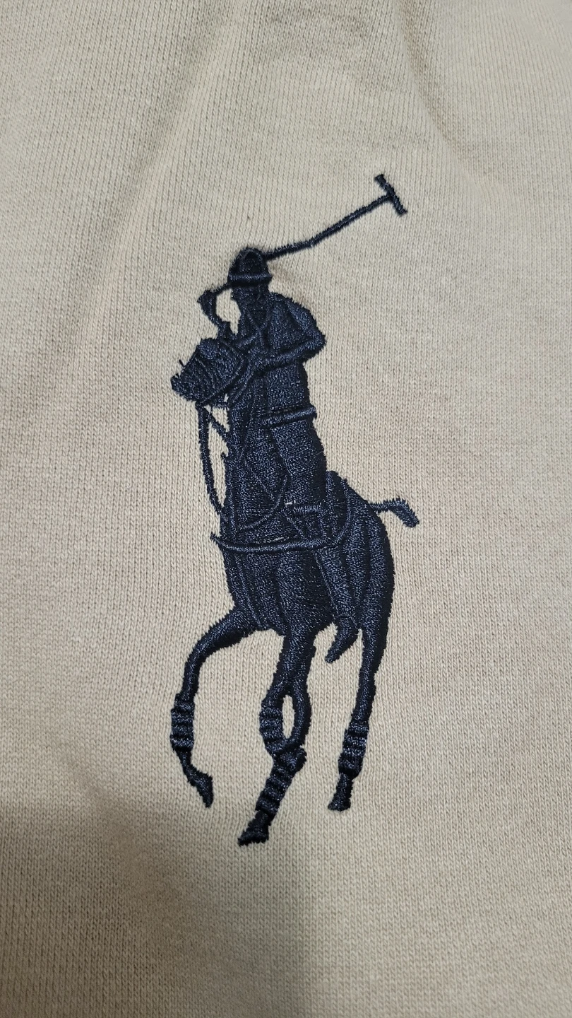 Polo by Ralph Lauren Full Zip Hoodie Men's XL Tan - photo 5