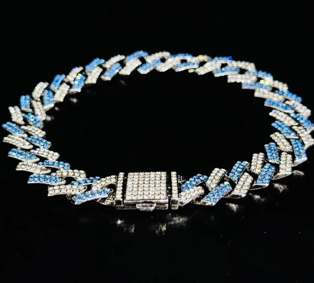 Rhinestone Bling Dog Chain Necklace - photo 3