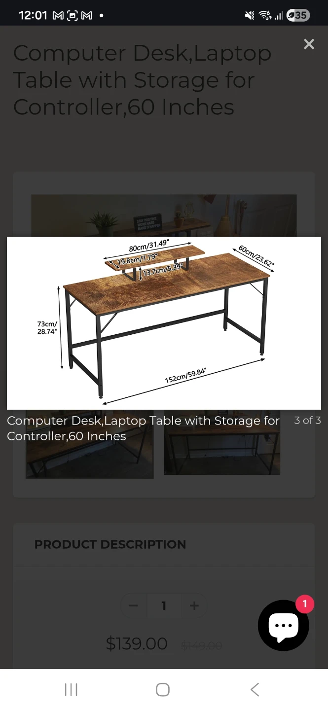 Computer/ office Desk - photo 4