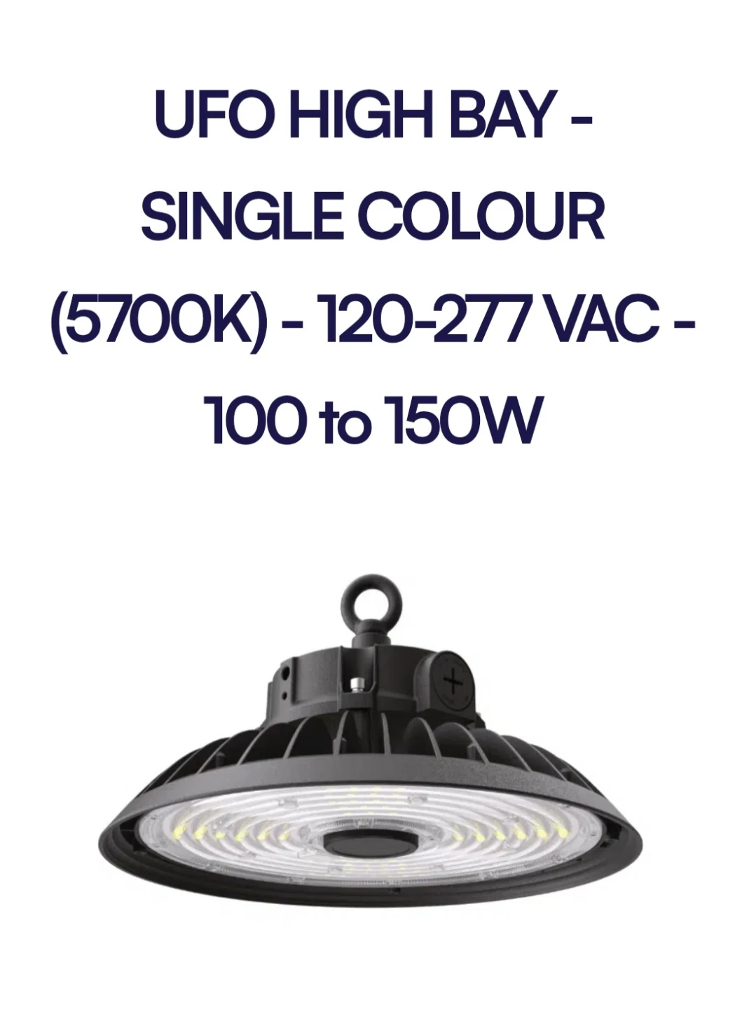 LED UFO High Bay Light Fixture 100-150W