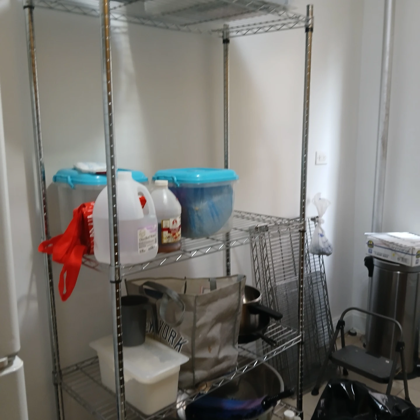 Wire Shelving Unit