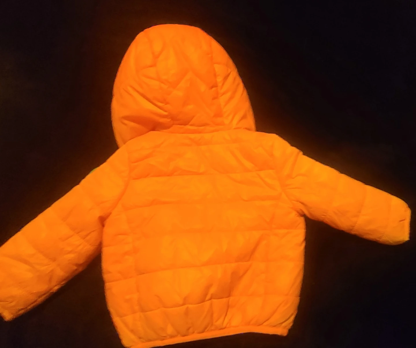 Original Marines Puffer Jacket - Orange/Green #freecycle - photo 3