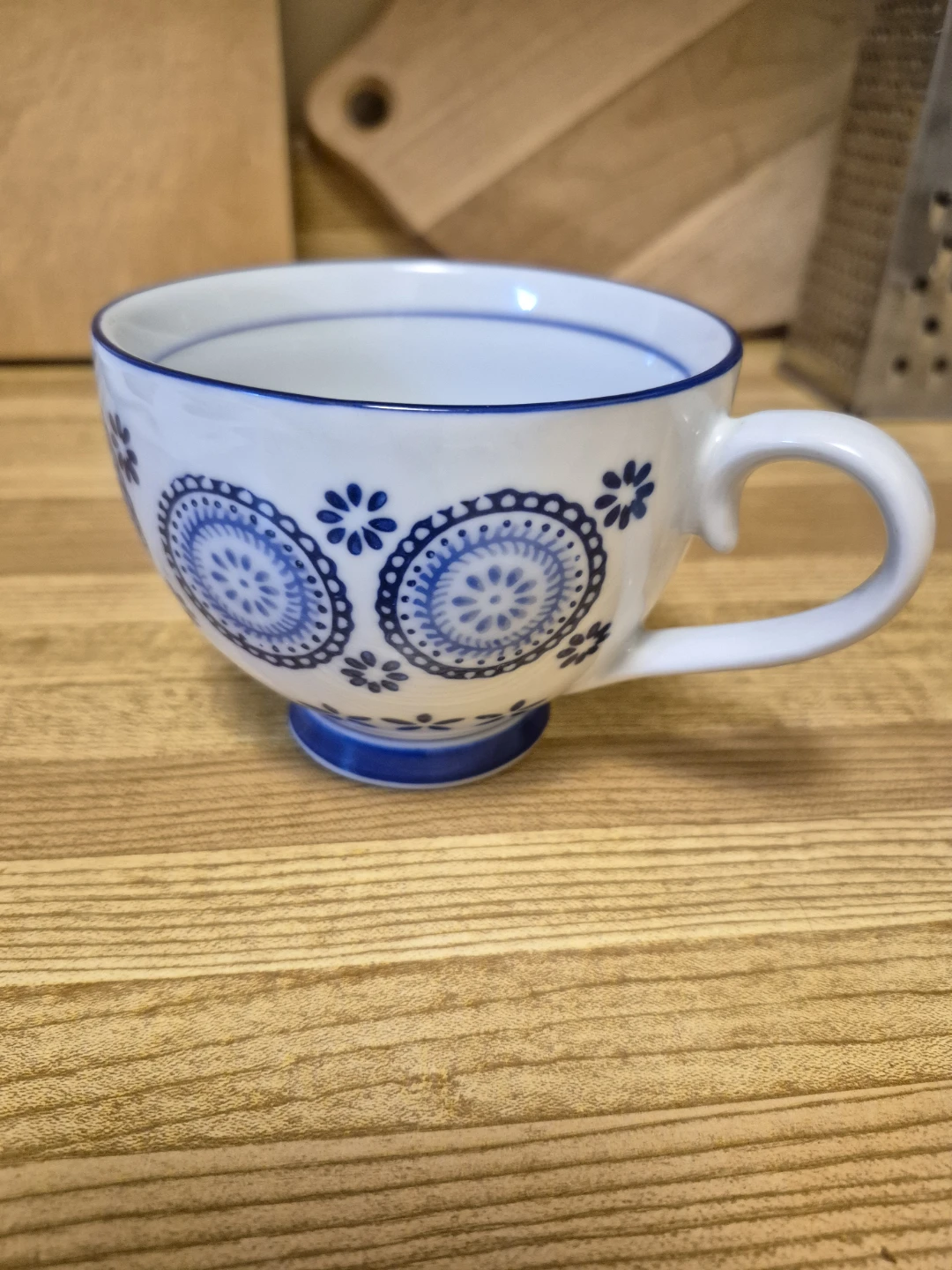Large mug: Blue & White : New - photo 2