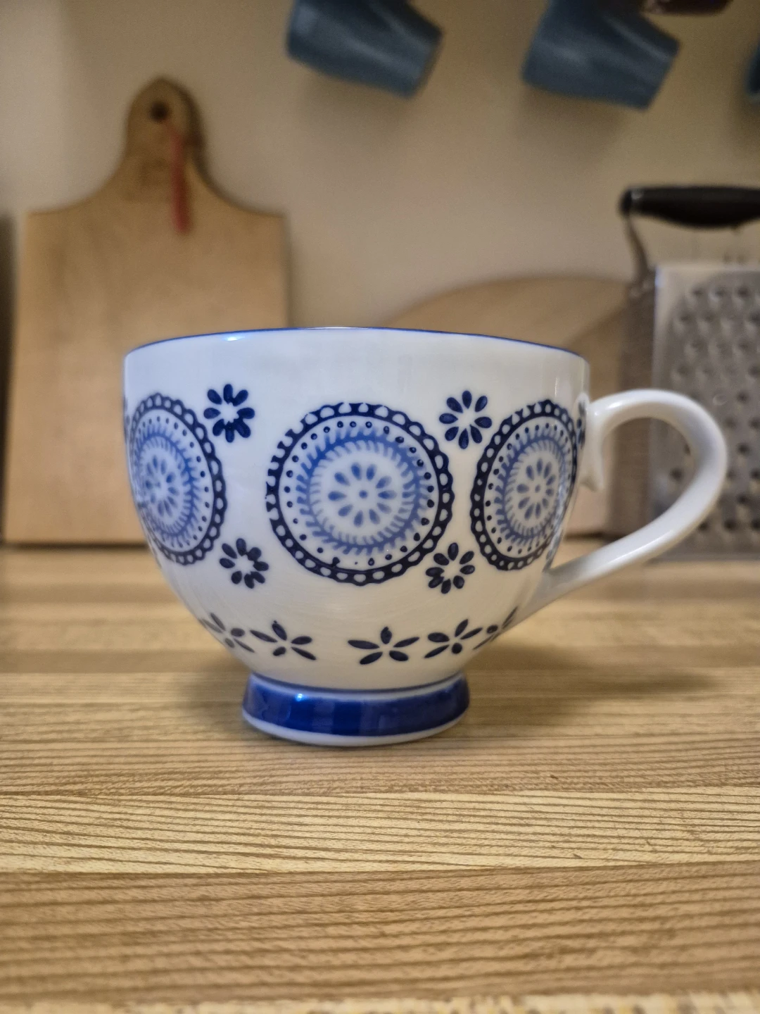 Large mug: Blue & White : New - photo 5