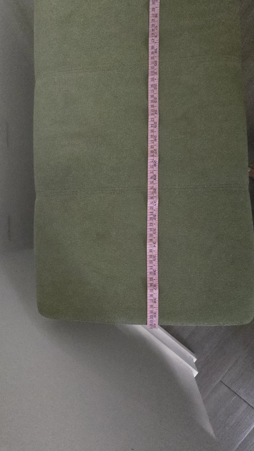 Green storage Bench Cushion/ Ottoman - photo 3