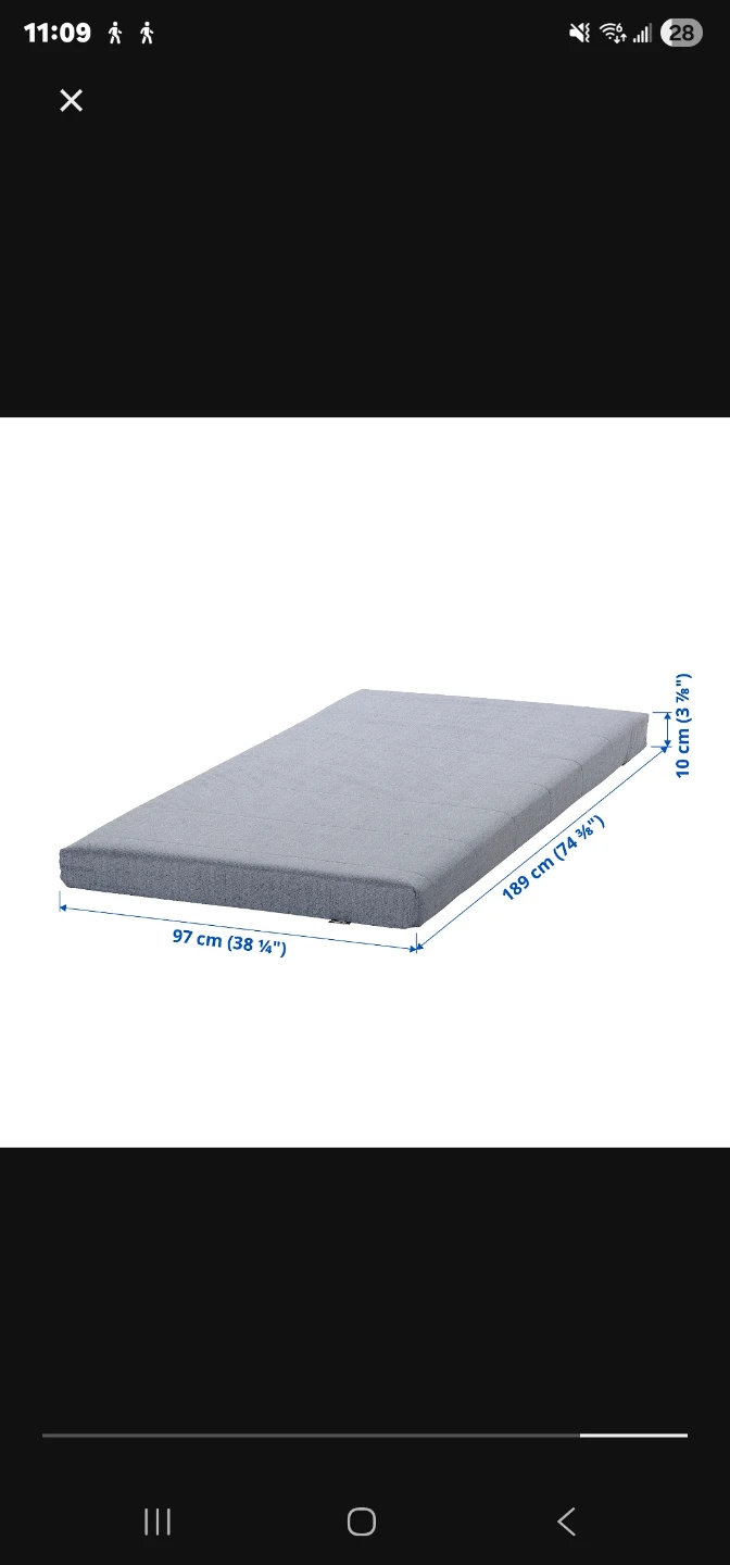 IKEA Mattress Single-set of two - photo 2