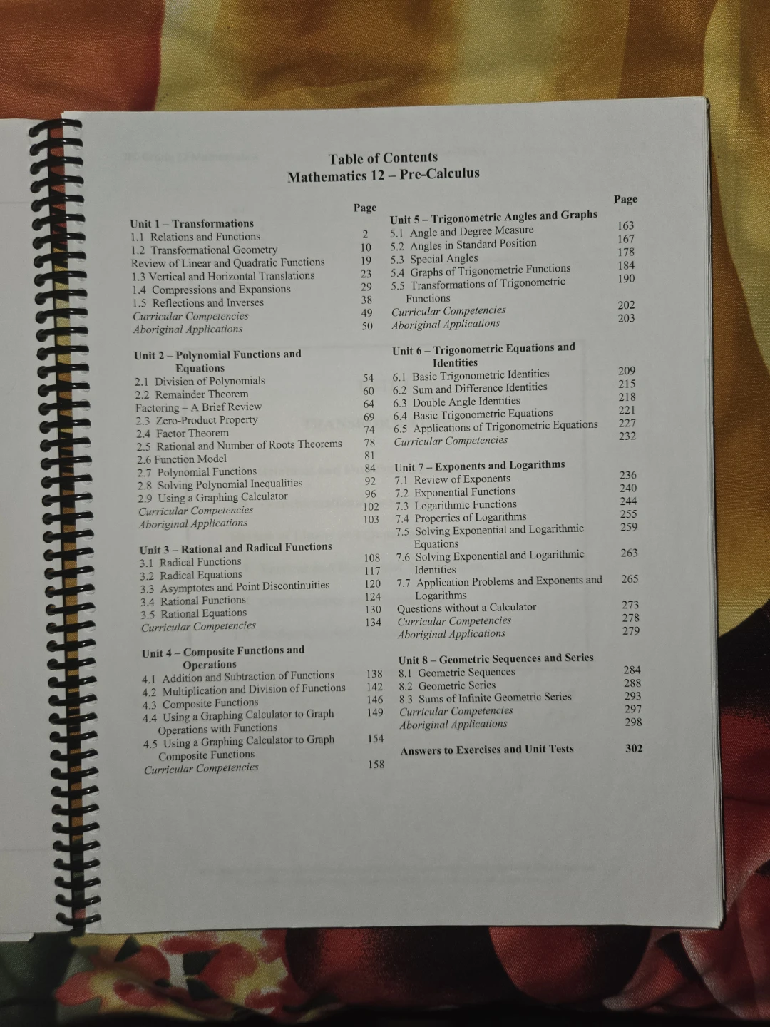 Dynamic math advanced functions and pre-calculus workbooks - photo 2