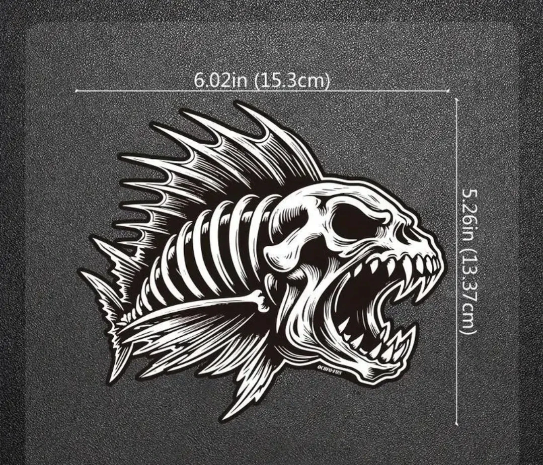 FISHING DECAL NEW