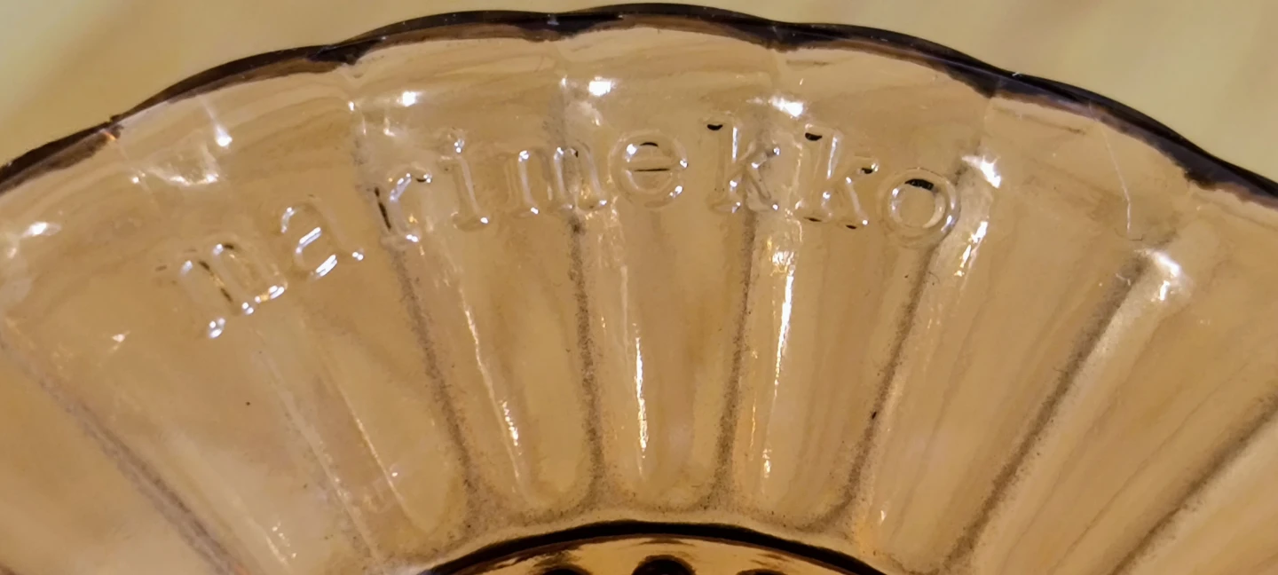 Iittala Marimekko Amber Glass Mariskooli Bowl (12cm) - photo 4