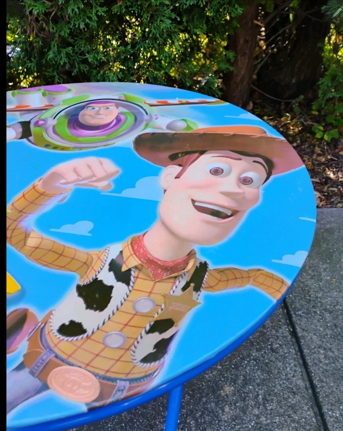 Vintage Disney Toy Story 3 Piece Table and Chair Set oroginal - photo 4