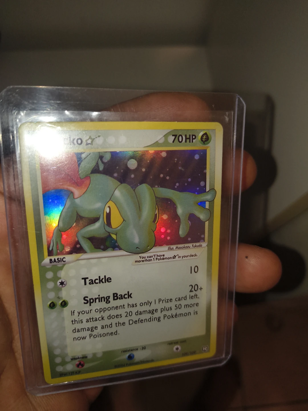Pokemon Treecko TCG Card