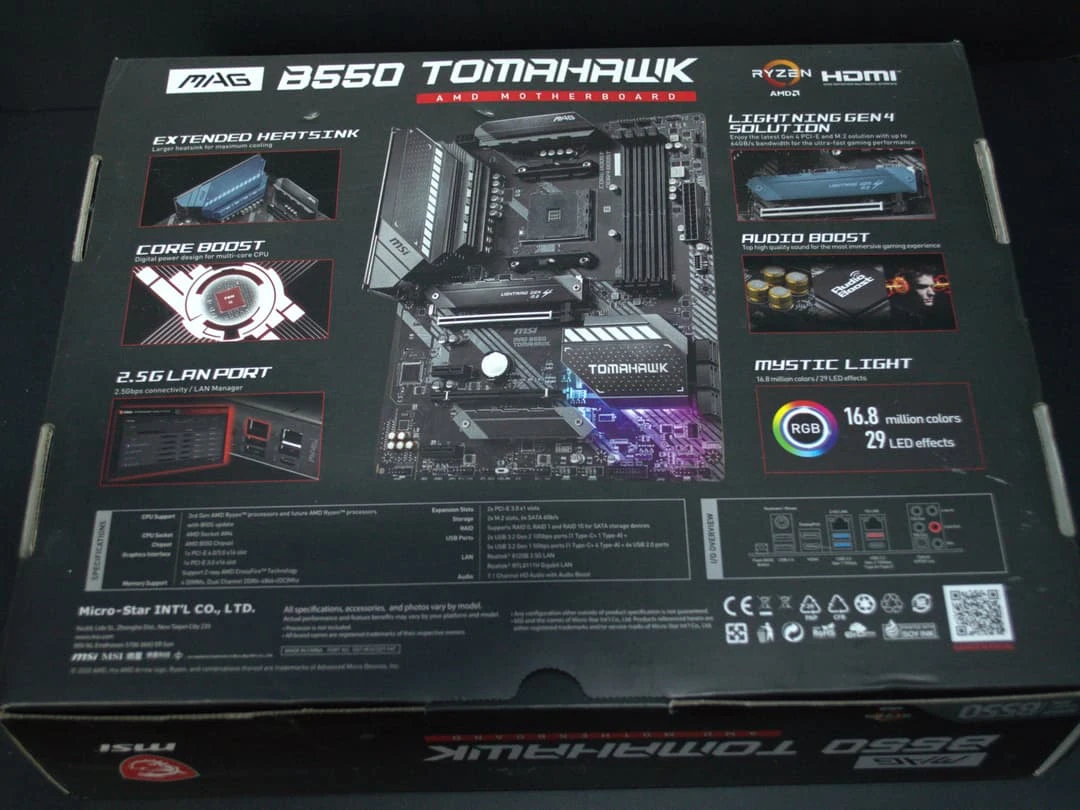 MSI MAG B550 TOMAHAWK AMD Motherboard - photo 4