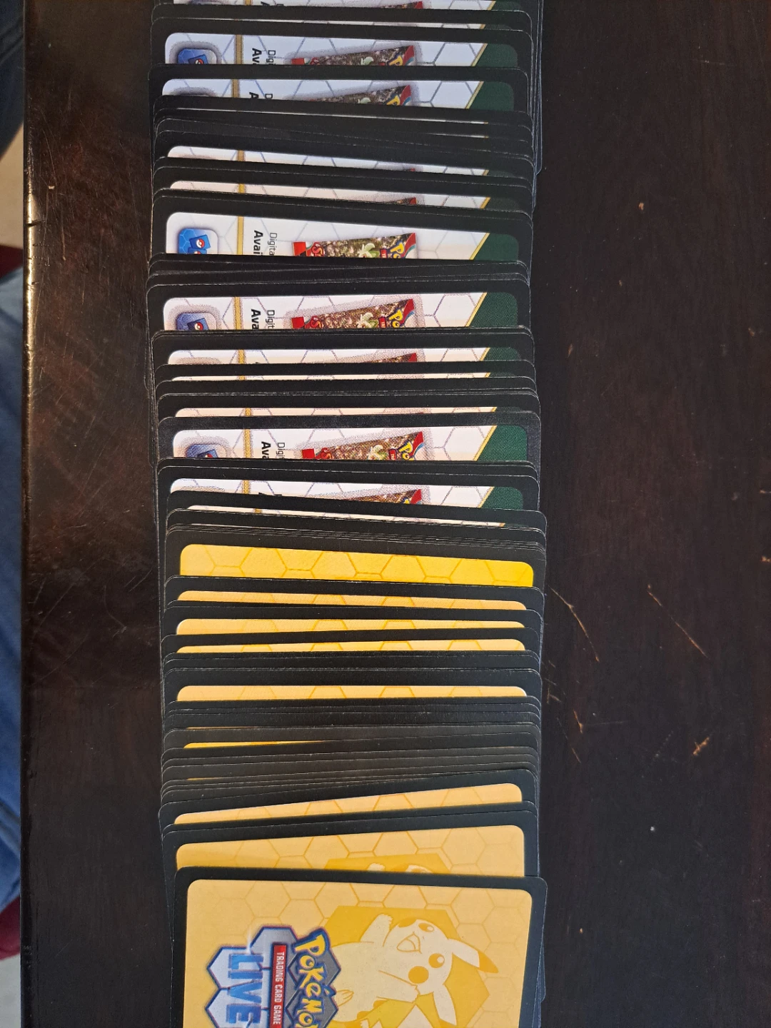 Pokemon Redeem cards