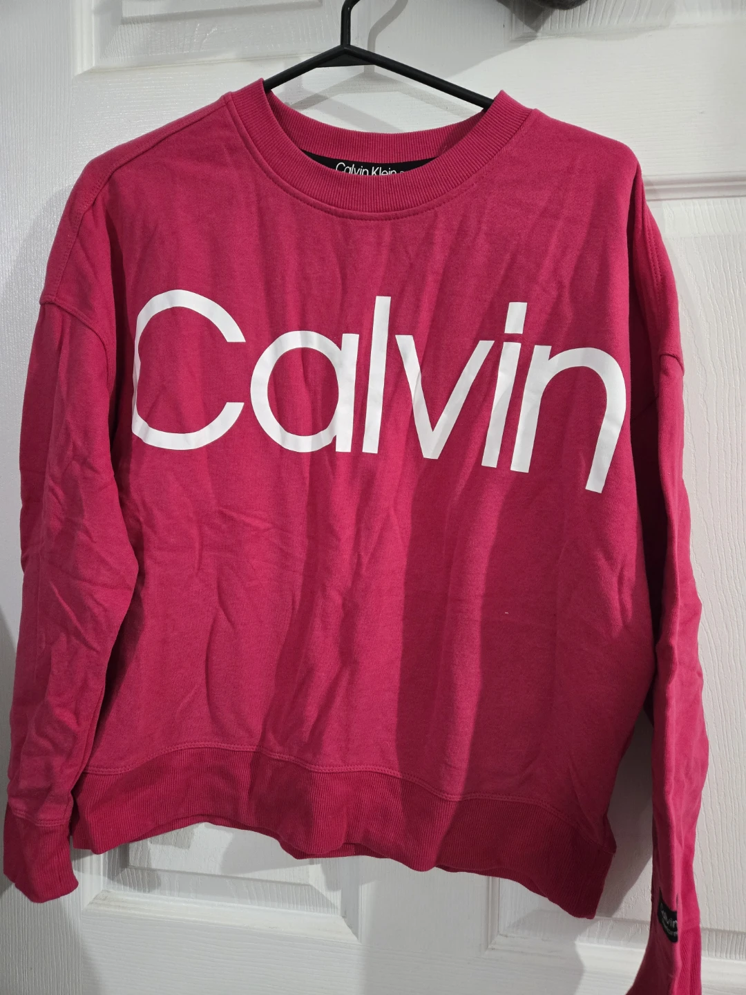 Calvin Klein Performance Pink Crewneck Sweatshirt