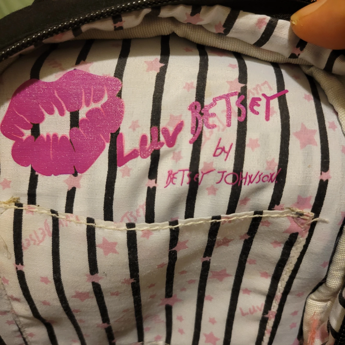 Luv Betsey By Betsey Johnson Black Cat Sling Backpack - photo 4
