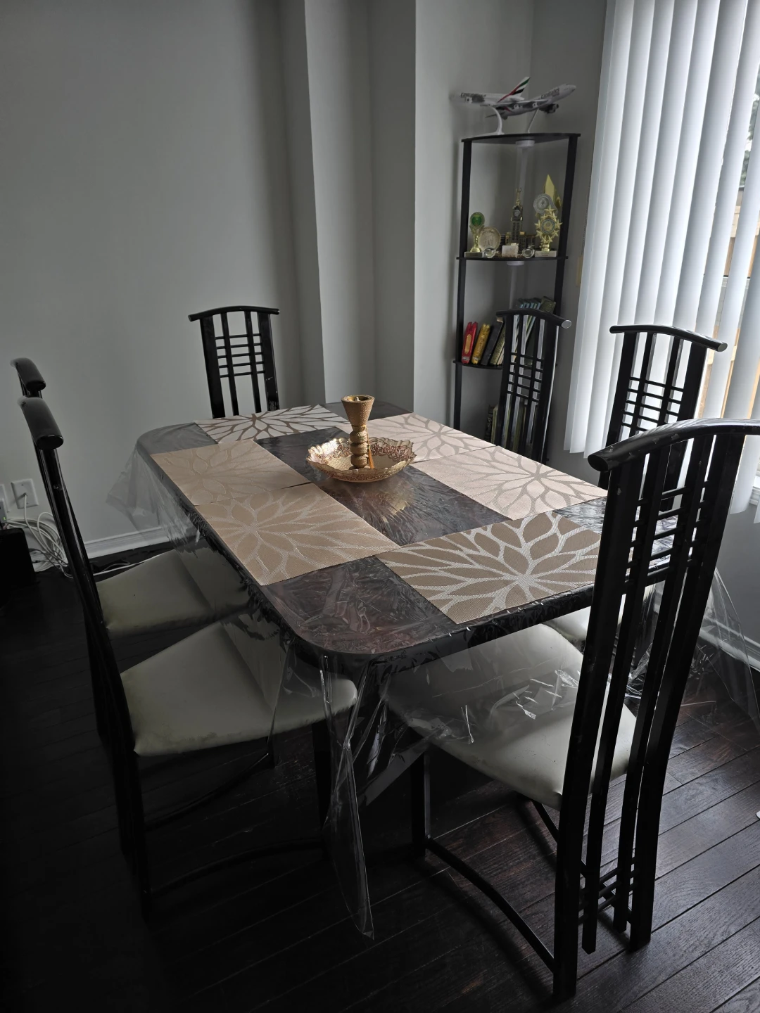 Solid Wood Dining Set  (Dining table and Cabinet)- made in Italy