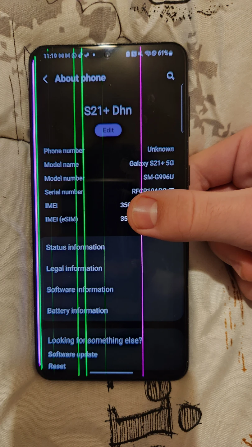 Samsung Galaxy S21+ 5G Smartphone (Black)