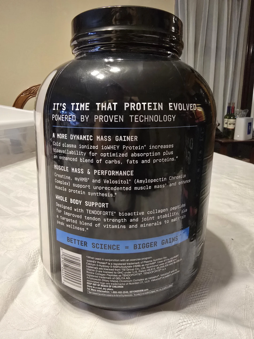 BEYOND RAW Dynamic Gainer High-Tech Mass Gainer - photo 3