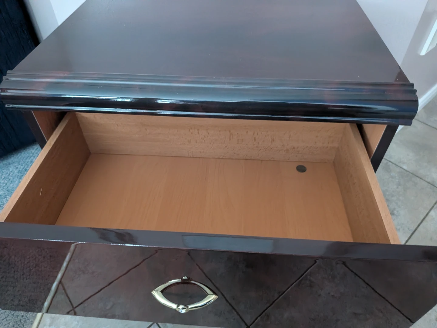 Brown nightstand - photo 3