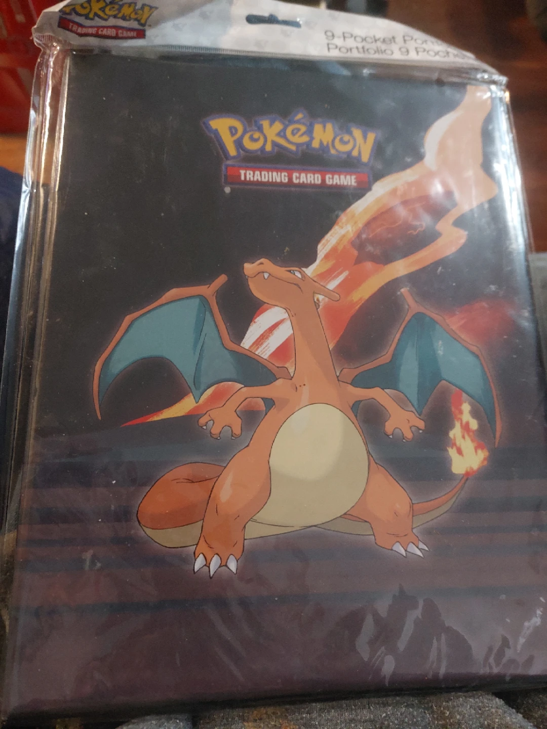 Pokemon Trading Card Binder - Charizard Design