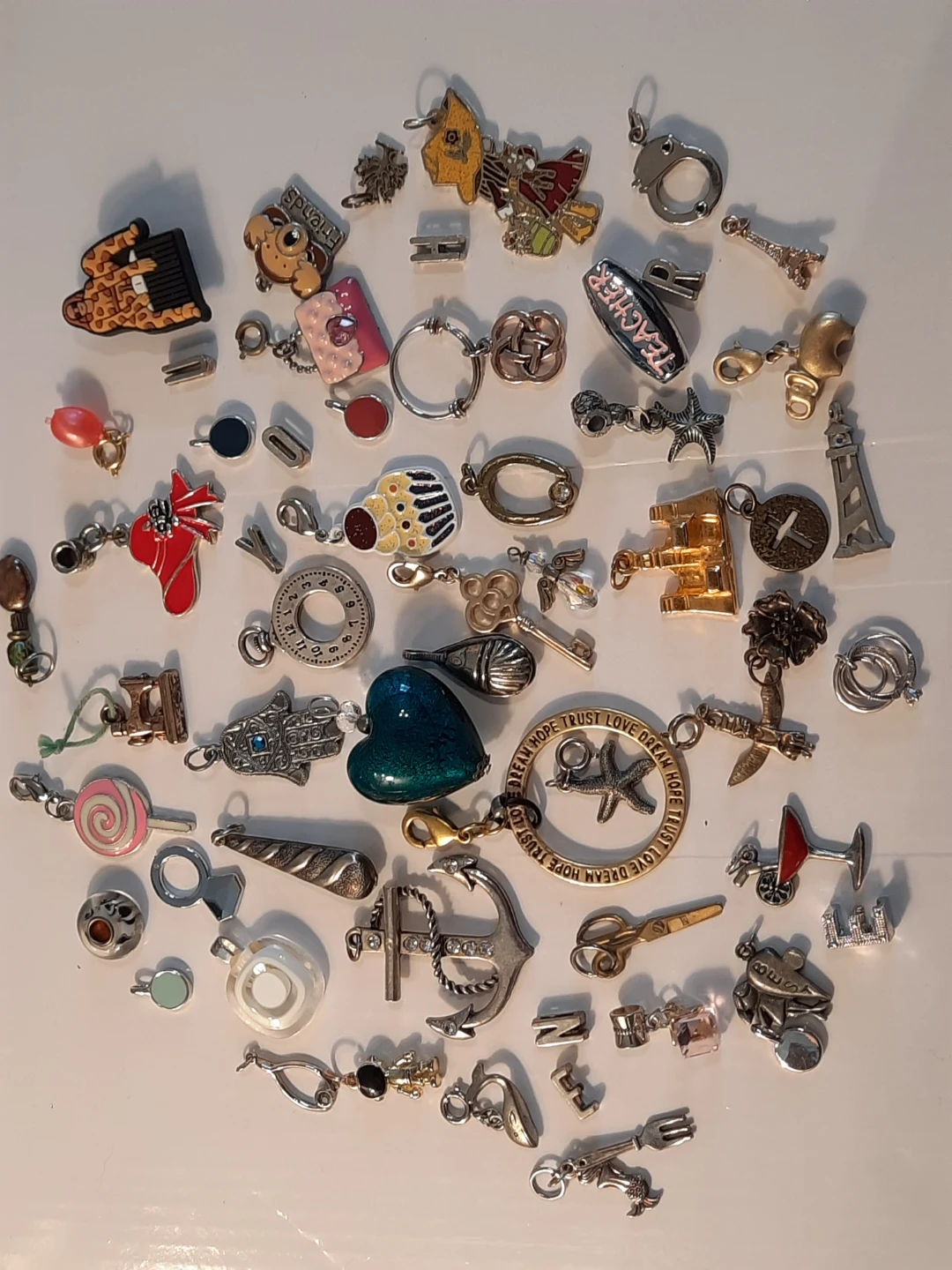 Assorted Charms for Bracelets and Necklaces