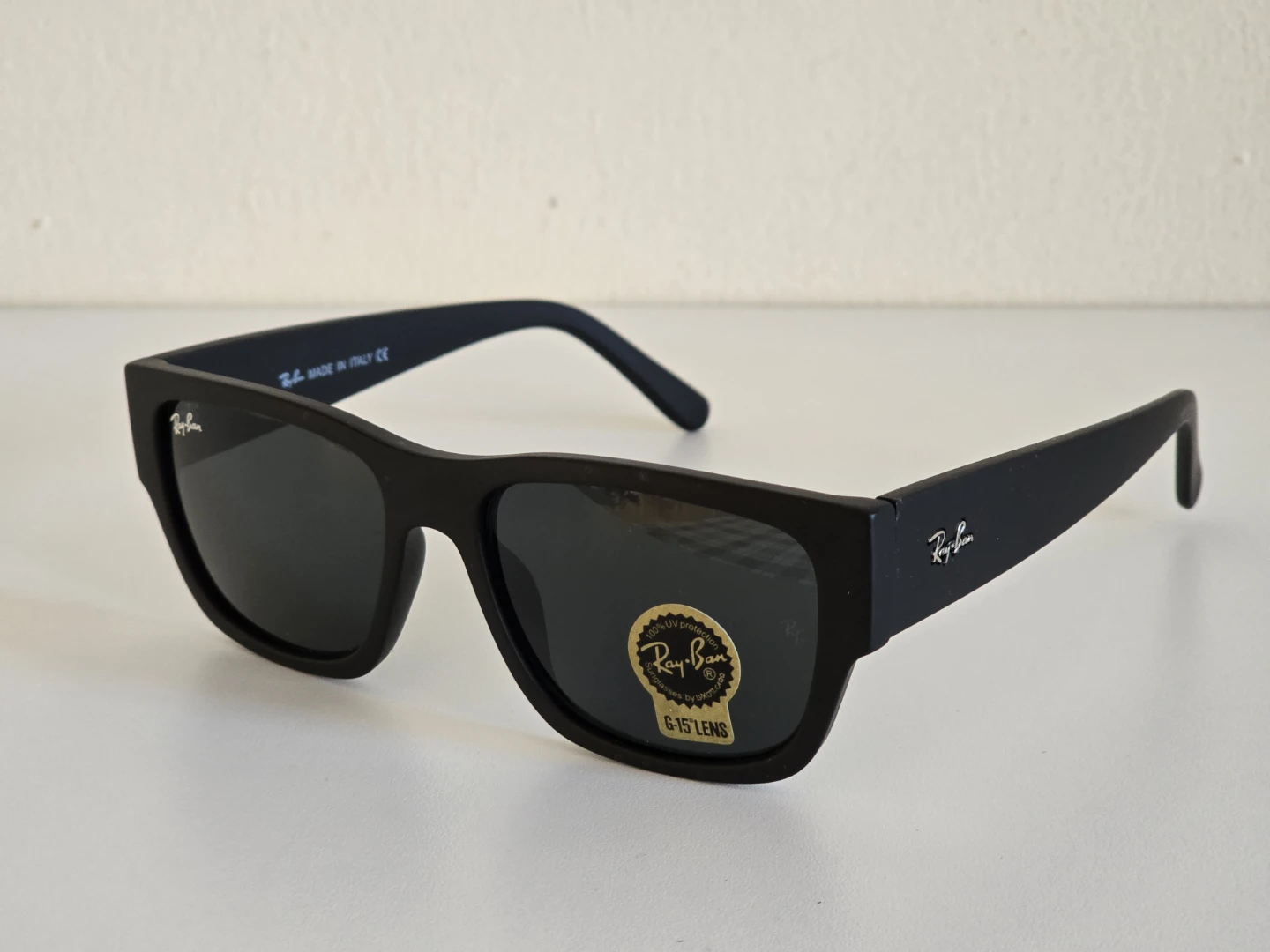 Ray-Ban Black Rectangular Sunglasses - photo 3