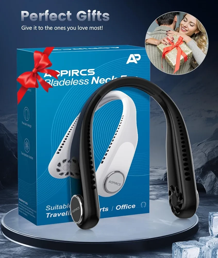 New Portable Neck Fan, Hands Free Cooling Fan