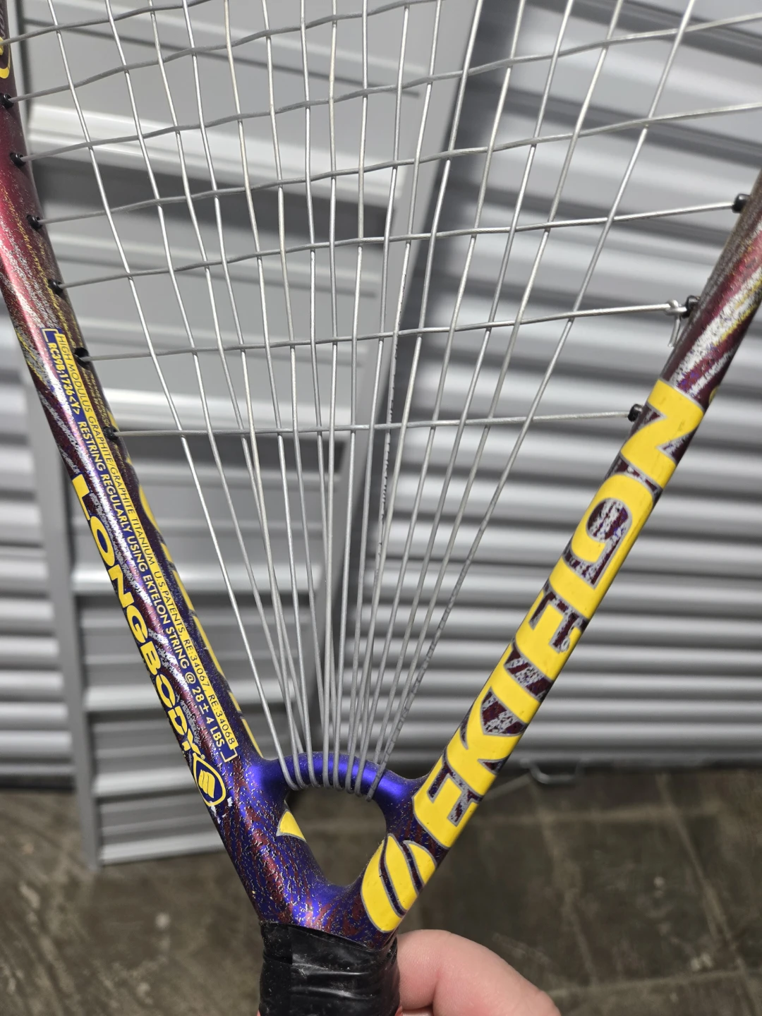 E-Force Morph-Slam Titanium Powerweb Racquet - photo 4